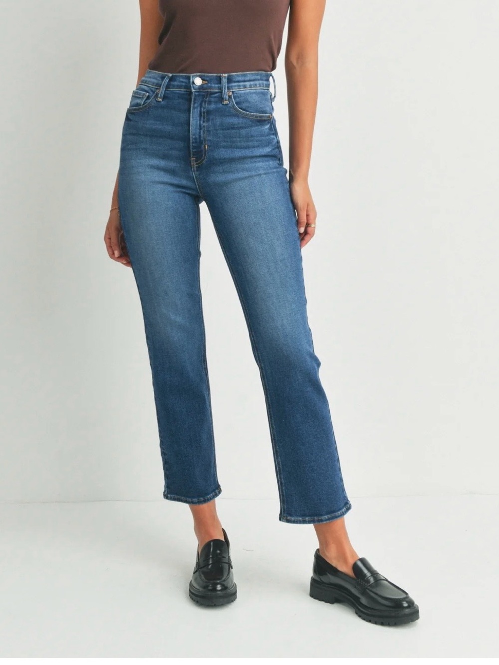 Just Black Denim Straight Leg Women's Jeans - Size 27